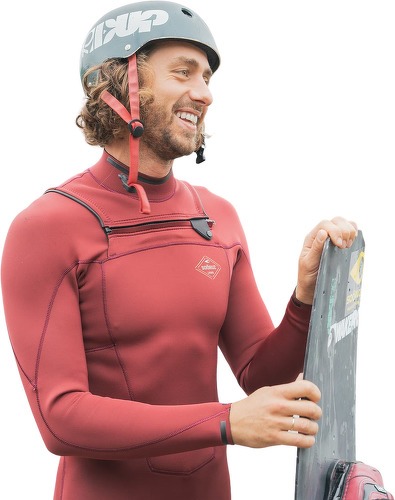 Soöruz Surfwear-Shorty FIGHTER 3/2mm LS Front-zip-1