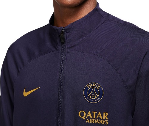 NIKE-Survêtement Entraînement PSG Strike Bleu-2