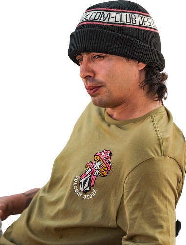 VOLCOM-T-shirt Farm to Yarn Psychike - OLD MILL-2