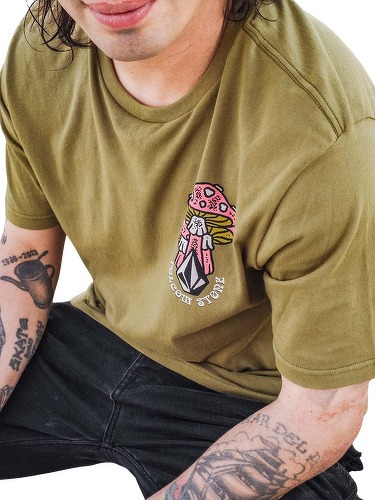 VOLCOM-T-shirt Farm to Yarn Psychike - OLD MILL-3