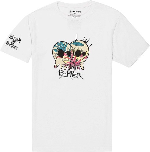 VOLCOM-T-shirt V Ent Skullconuts - WHITE-0