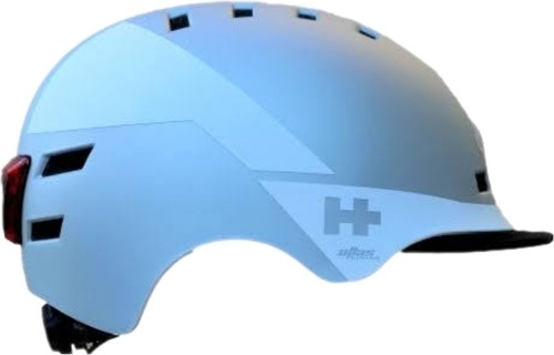 HELMET+-ATLAS BL Casque urbain vélo/trott éclairage arrière intégré L - Gris-1