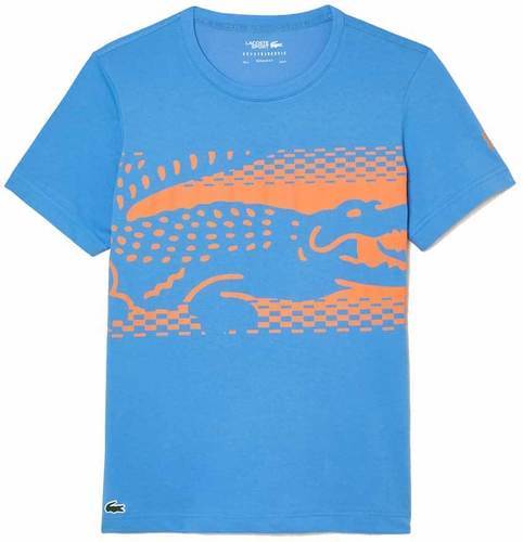 LACOSTE-T-Shirt Lacoste Tennis x Novak Djokovic Bleu-image-1