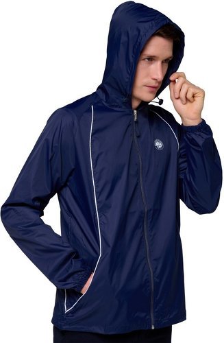 ROLAND-GARROS-Coupe-vent pliable Homme - Marine-2