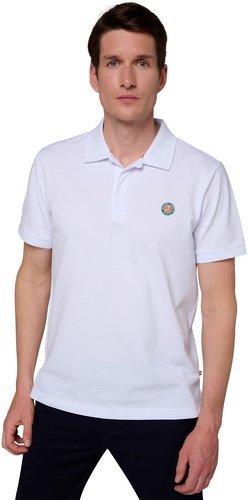 ROLAND-GARROS-Polo Basique Homme - Blanc-0