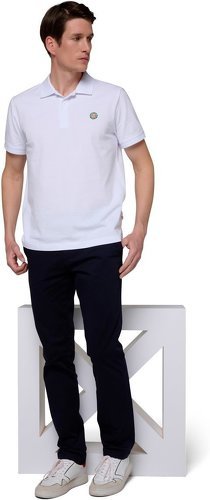 ROLAND-GARROS-Polo Basique Homme - Blanc-3