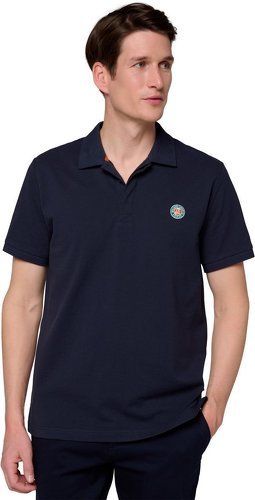 ROLAND-GARROS-Polo Basique Homme - Marine-2