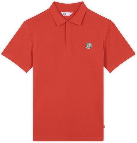 ROLAND-GARROS-Polo Basique Homme - Terre-battue-0