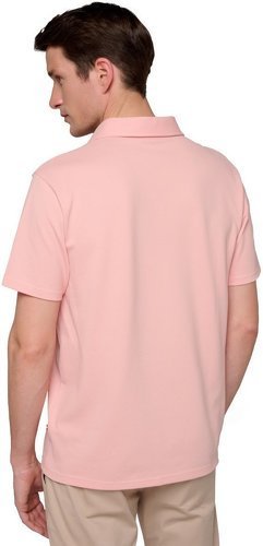 ROLAND-GARROS-Polo Homme Stripes - Rose-2