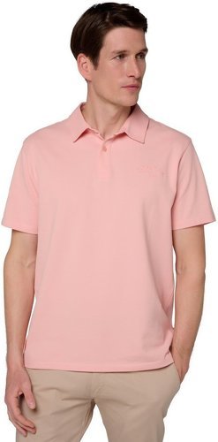 ROLAND-GARROS-Polo Homme Stripes - Rose-3
