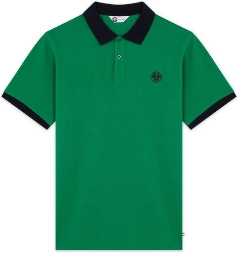 ROLAND-GARROS-Polo Piqué Homme Roland-Garros - Vert-3