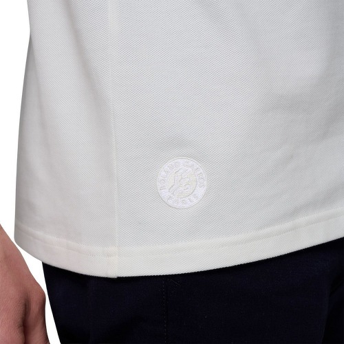 ROLAND-GARROS-Polo Stripes Homme - Ecru-4