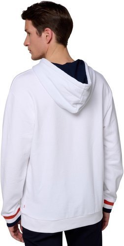 ROLAND-GARROS-Sweat à Capuche 1983 Homme - Blanc-4