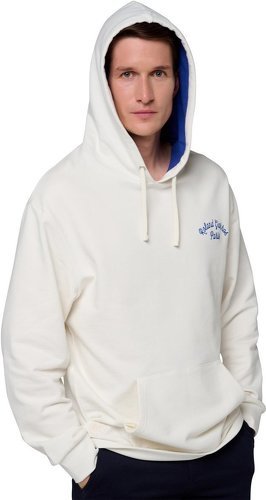 ROLAND-GARROS-Sweat capuche Stripes Homme - Ecru-3