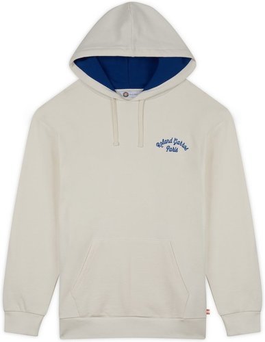 ROLAND-GARROS-Sweat capuche Stripes Homme - Ecru-0