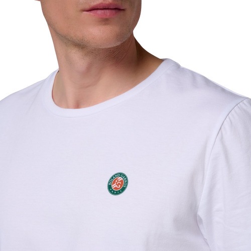 ROLAND-GARROS-T-shirt affiche officielle 2023 Roland-Garros homme - Blanc-3