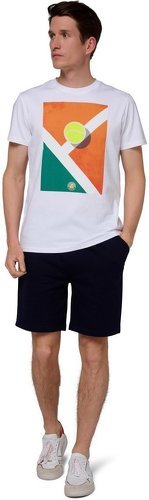 ROLAND-GARROS-T-shirt Court Roland-Garros Homme - Blanc-3