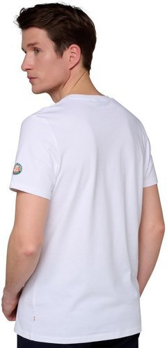 ROLAND-GARROS-T-shirt Joueur Homme - Blanc-3