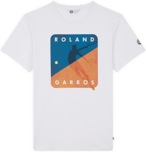 ROLAND-GARROS-T-shirt Joueur Homme - Blanc-0