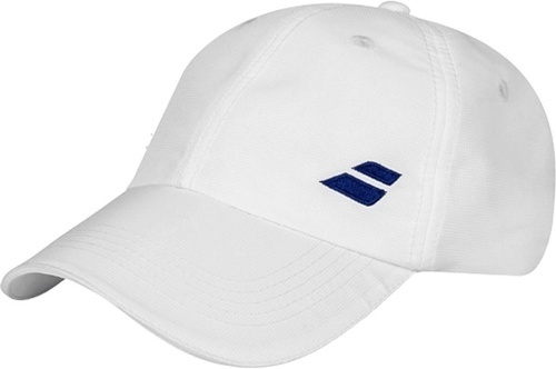 BABOLAT-CASQUETTE BABOLAT BASIC LOGO BLANC JUNIOR-1