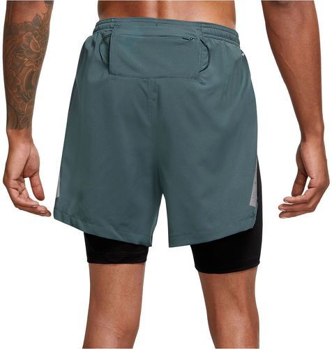 NIKE-Short de Running Vert/Noir Homme Nike Stride-1