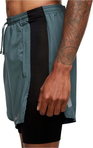 NIKE-Short de Running Vert/Noir Homme Nike Stride-2