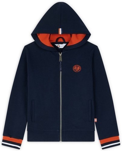 ROLAND-GARROS-Sweat à capuche garçon - Marine-0
