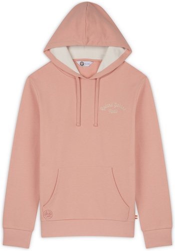 ROLAND-GARROS-Sweat capuche Stripes Femme - Rose-0
