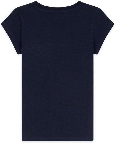 ROLAND-GARROS-T-shirt Balle Jaune Fille Roland Garros - Marine-1