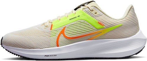 NIKE-Chaussure de course Nike Air Zoom Pegasus 40 beige/orange-image-1