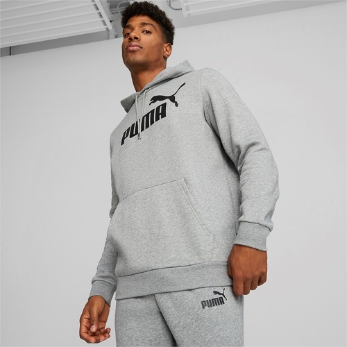 PUMA-Essential+ Big Logo Hoodie-2