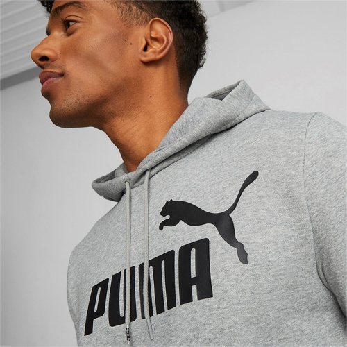 PUMA-Essential+ Big Logo Hoodie-3