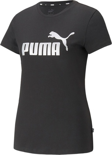 PUMA-Puma Ess+ Metallic Logo Tee-image-1