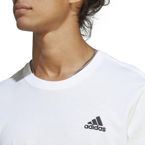 adidas Sportswear-T-shirt en jersey à petit logo brodé Essentials-2