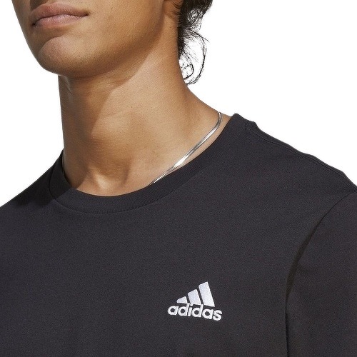 adidas Sportswear-T-shirt en jersey à petit logo brodé Essentials-3