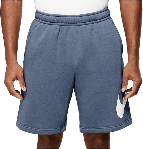 NIKE-Short Nike Sportswear Club BB GX bleu ciel/blanc-0