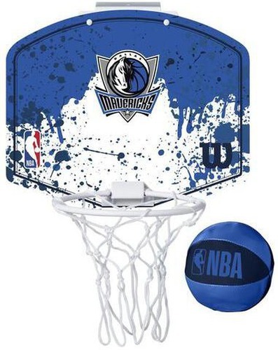 WILSON-Mini panier de Basketball Wilson NBA des Dallas Mavericks-image-1