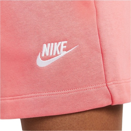 NIKE-Short Nike Damen Sportswear Club Fleece rose-4