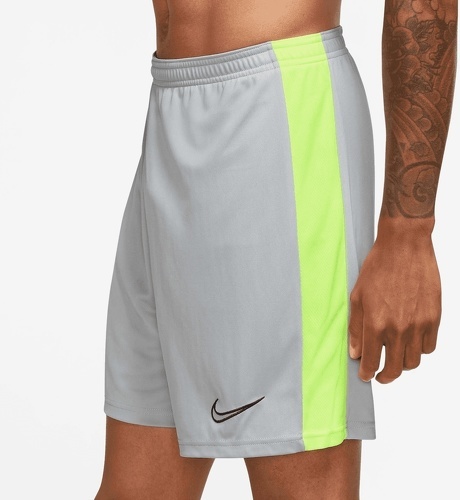 NIKE-Short Nike Dri-FIT Academy gris/vert fluo-2