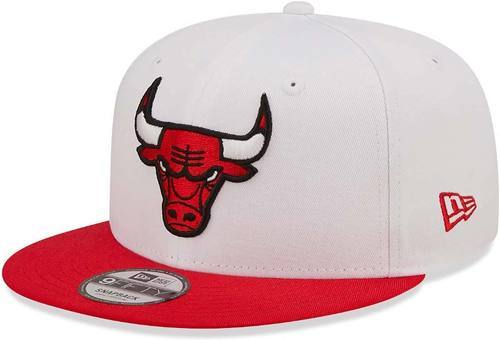 NEW ERA-Casquette NBA Chicago Bulls New Era White Crown Team 9Fifty Blanc-image-1