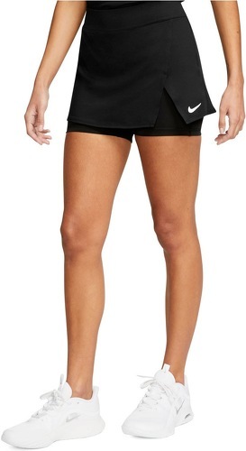 NIKE-Jupe Short Noire Femme Nike Nkct-1