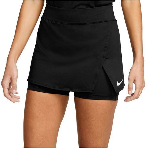 NIKE-Jupe Short Noire Femme Nike Nkct-2