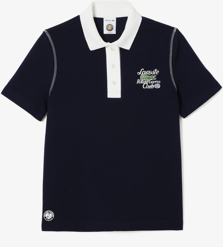 LACOSTE-Polo femme Lacoste pour Roland Garros - Bleu-0