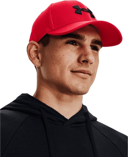 UNDER ARMOUR-Casquette Under Armour Blitzing Adjustable rouge-2