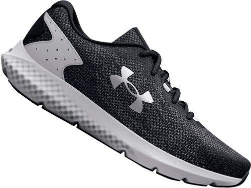 UNDER ARMOUR-Chaussure de running Under Armour Charged Rogue III Knit noir/argent-image-1