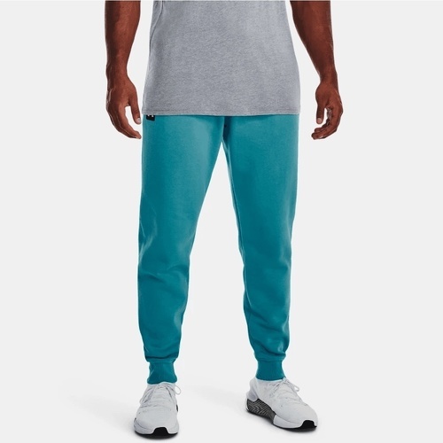 UNDER ARMOUR-Pantalon de jogging Under Armour Rival Fleece turquoise-2