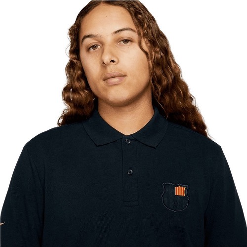 NIKE-Polo Nike FC Barcelona Sportswear PQ bleu foncé-2