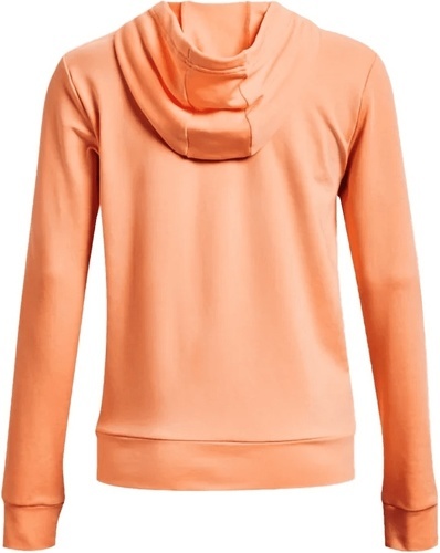 UNDER ARMOUR-Veste à capuche Under Armour femme Rival Terry orange-1