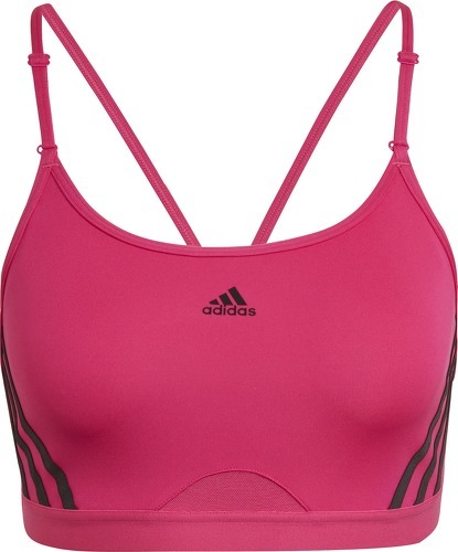 adidas Performance-Brassière adidas Aeroreact Training Light-Support 3-Stripes-0