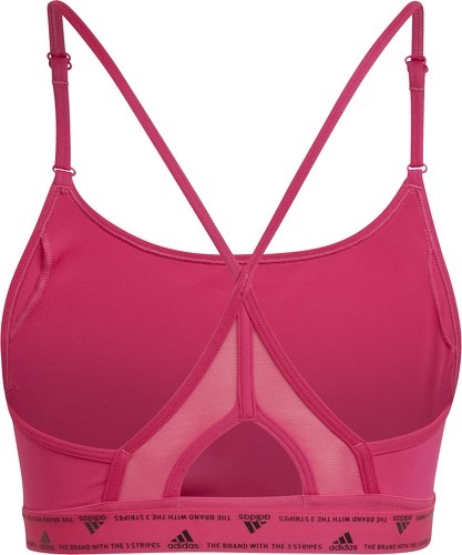 adidas Performance-Brassière adidas Aeroreact Training Light-Support 3-Stripes-1